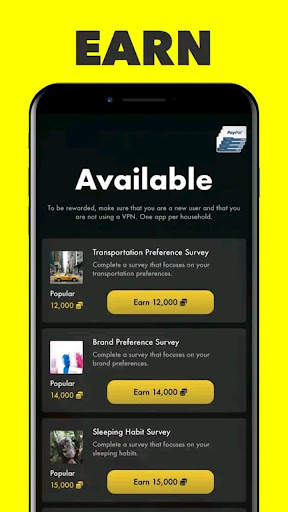 Global Paid Surveys screenshot 1