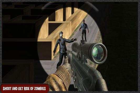 Zombie kelangsungan hidup Gun screenshot 4