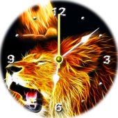 Lion Analog Clock icon