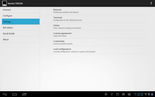 Mocha TN5250 LITE screenshot 15