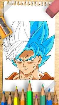 How to Draw Super Saiyan God screenshot 1