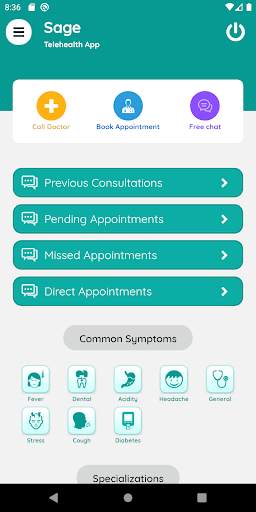 SAGE Vidmed screenshot 4