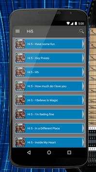 Song Hi5   Lyric screenshot 2