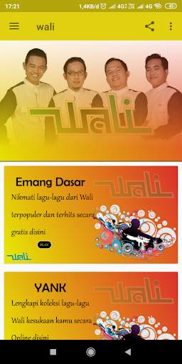 Lagu Wali Lengkap Offline 2020 screenshot 2