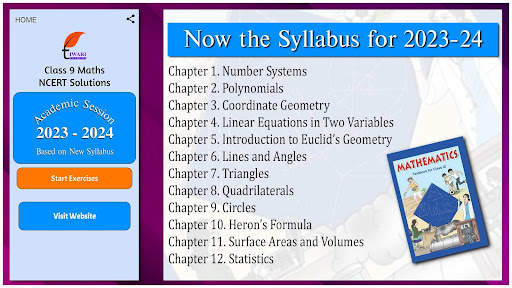 Class 9 Maths Solution 2023-24 screenshot 9