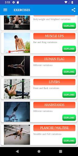 Calisthenics screenshot 4