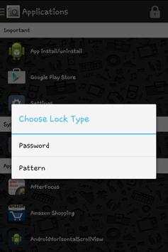 Apps Lock screenshot 2