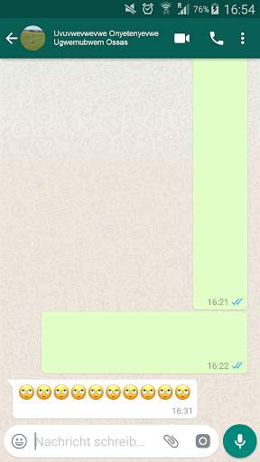 Blank Message (for WhatsApp) screenshot 1