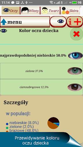 QUIS. Genetyka rodzinna. screenshot 4