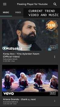 Floating Player for Youtube screenshot 1
