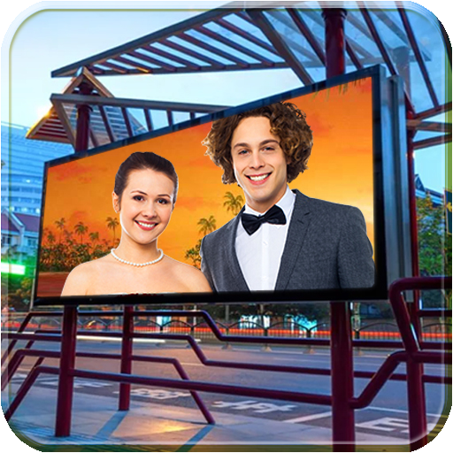 Hoarding photo frame editor icon