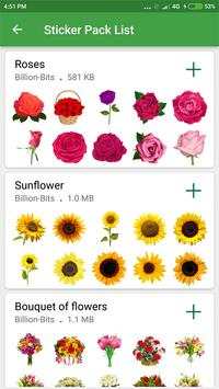Flower Stickers For WhatsApp screenshot 4