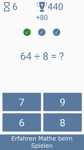 Mathe Spiele - Gehirntraining screenshot 1