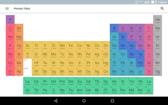 Virtual Periodic Table 2018 screenshot 8