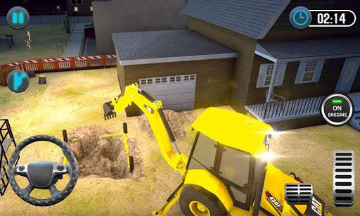 Real Excavator Driving Simulator - Digging Games screenshot 1