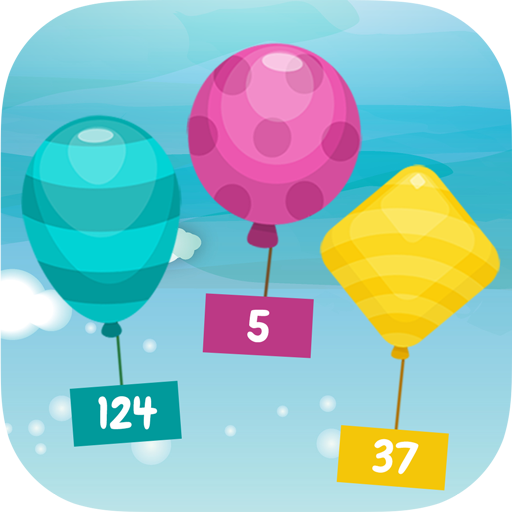 Kids Fun Math Balloon Games आइकन