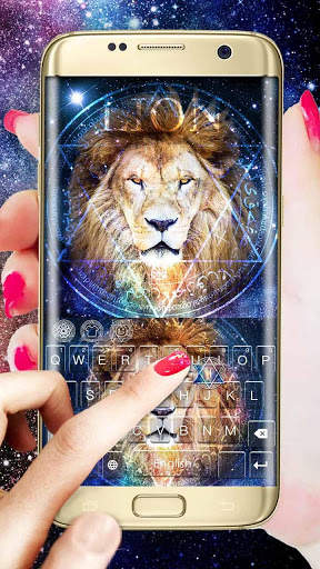 King Lion(Leo) Keyboard Theme скриншот 2