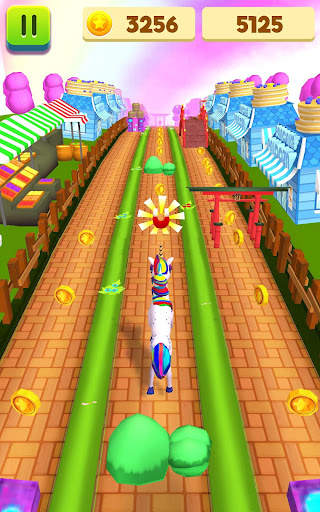 Unicorn Run Pony Runner Games screenshot 1