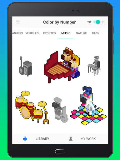 Color By Number - Unicorns Pixel Art screenshot 12