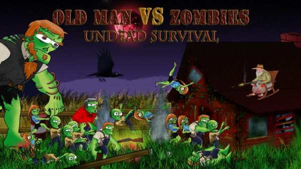 Old man VS Zombie survival screenshot 3
