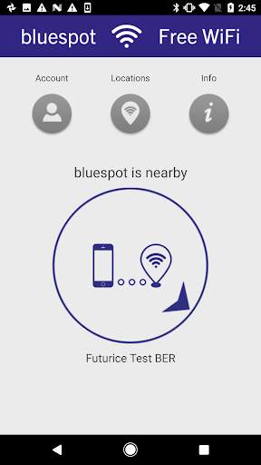 bluespot Free WiFi screenshot 2