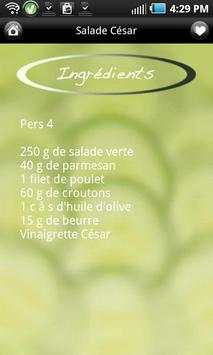 iCuisine Salades Lite screenshot 5