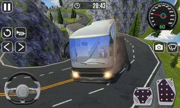 Real Bus Driving Racing Simulator - Uphill Climb screenshot 3