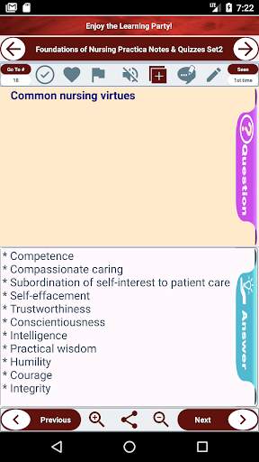 Foundations of Nursing Practice Exam Prep Q&A скриншот 4