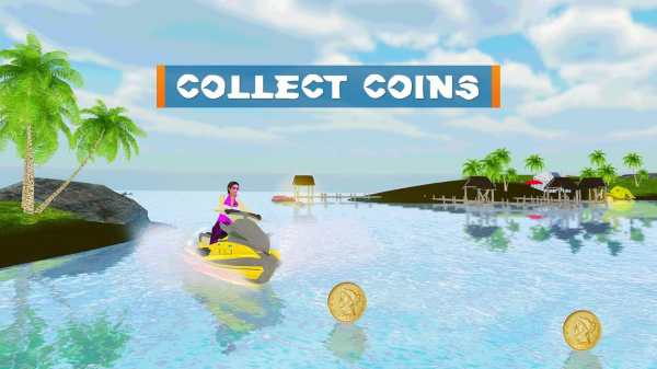 Jet Ski Racing Sim 3D скриншот 2