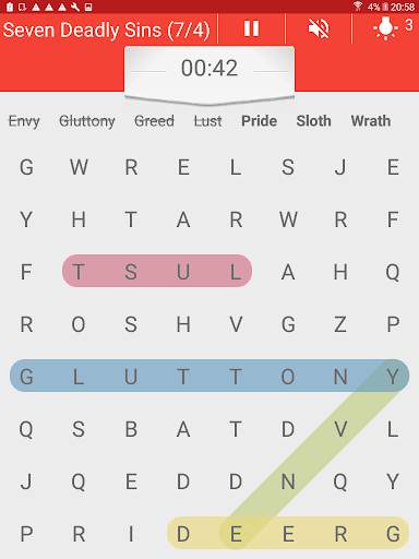 Bible Game - Word Search screenshot 4