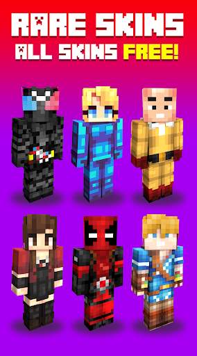 Superhero Skins 5 تصوير الشاشة