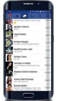 Lite Messenger for Facebook screenshot 1