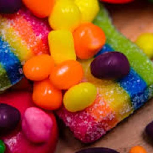 Candy wallpaper 4K 1
