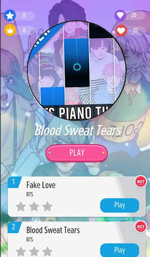 BTS Piano Tiles Army Offline screenshot 1