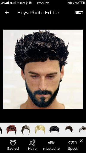 BoyzPix - Photo Editor & Beard Maker screenshot 3