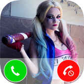 Fake Call From Harely Quinn icon