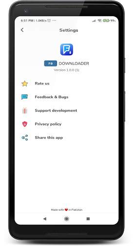 Video downloader for Facebook - VDF screenshot 5