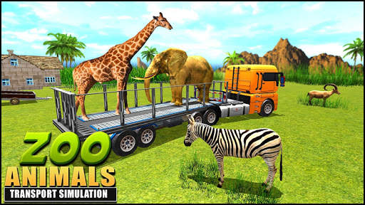 Zoo Animals Transport Simulation: Free games 2020 screenshot 5
