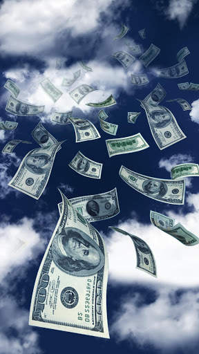 Money Falling APUS Live Wallpaper screenshot 4