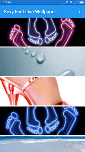 Feet Live Wallpaper screenshot 2