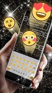 Goldene Champagner-Tastatur screenshot 3