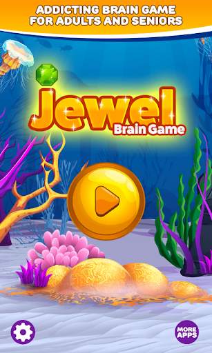 Brain game - Memory training for adults - Jewel screenshot 1