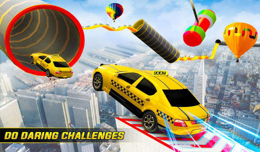 Taxi Car Mega Ramp Stunt: GT Car Racing Stunt Game screenshot 8