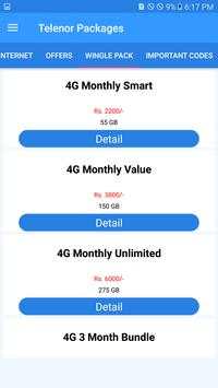 All Telnor Packages 2019 Free: screenshot 5