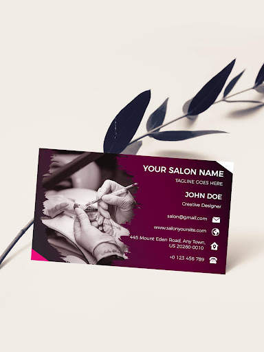 Visiting Card Maker With Photo screenshot 5