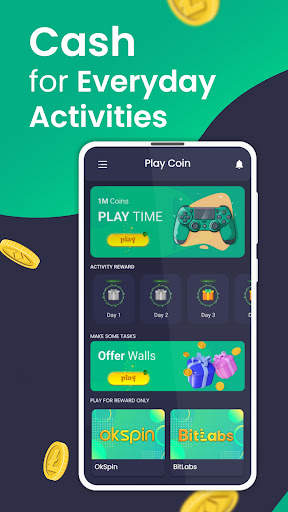 PlayCoin - Games & Rewards स्क्रीनशॉट 1