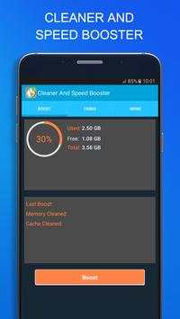 Cleaner And Speed Booster screenshot 1