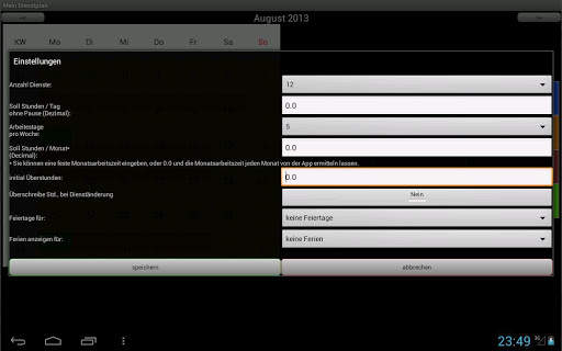 Mein Dienstplan screenshot 18