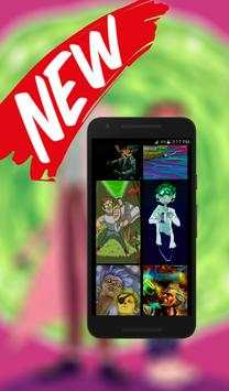 tela de bloqueio para Rick Adventure: com Morty screenshot 2