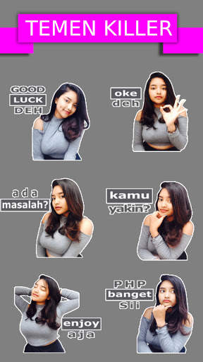 Cewek Seksi Anak Sekolahan Sticker For Whatsapp screenshot 4